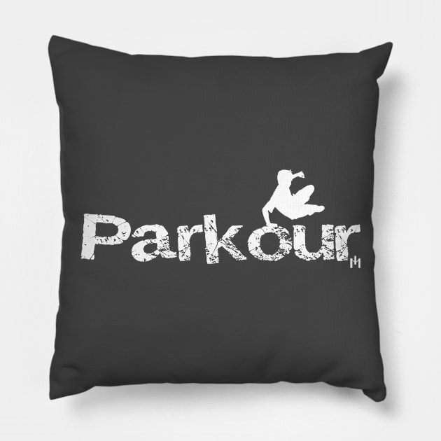 Parkour - urban 3 Pillow by MIDesign