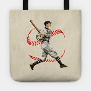 Baseball retro Tote