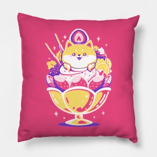 Shiba Sundae Pillow