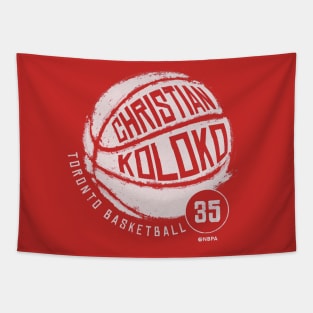 Christian Koloko Toronto Basketball Tapestry