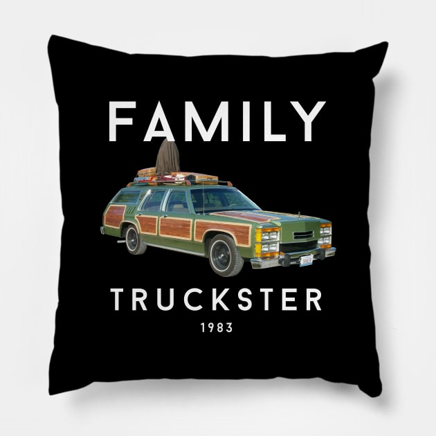 Family Truckster - 1983 Pillow by BodinStreet