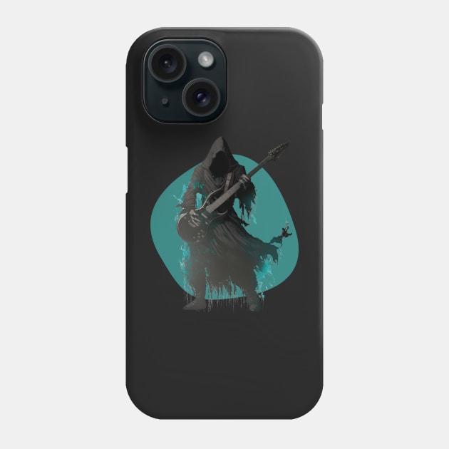 Metal Wraith - A wraith playing guitar - Fantasy Phone Case by Fenay-Designs
