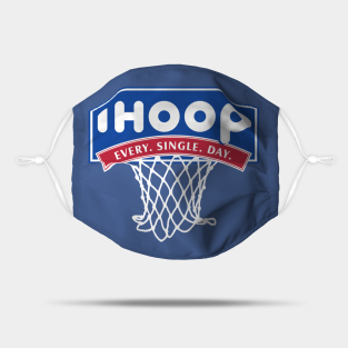 Basketball Mask - IHOOP by YourLuckyTee