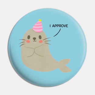 Seal Of Approval Pin