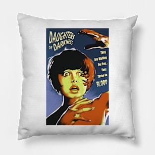 Daughters of Darkness Movie Art Variant 1 Pillow