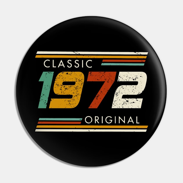 Classic 1972 Original Vintage Pin by sueannharley12