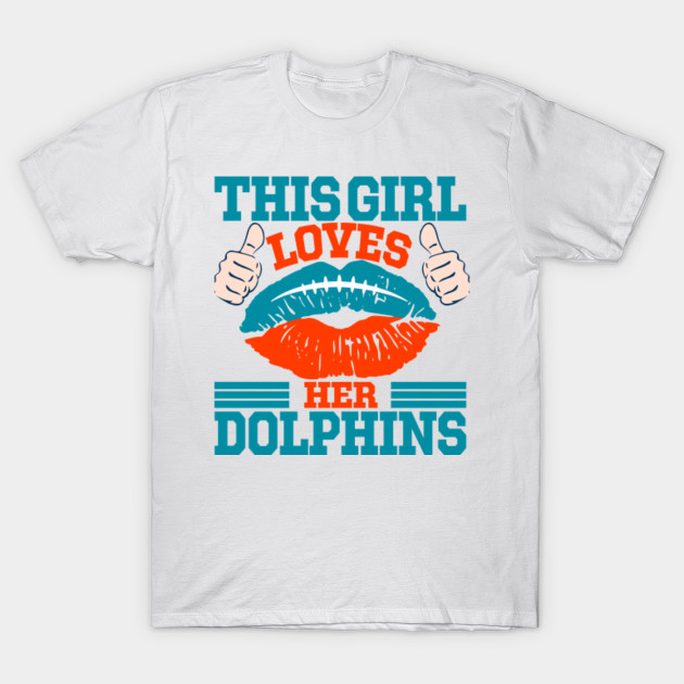 miami dolphins girl shirts