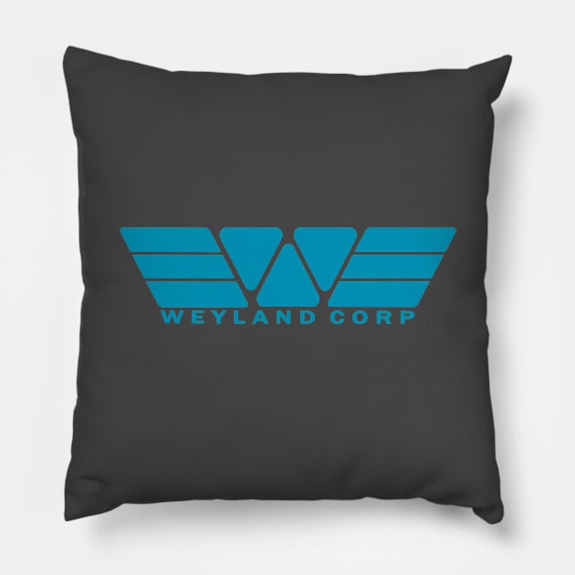 another WEYLAND logo Pillow by DCMiller01