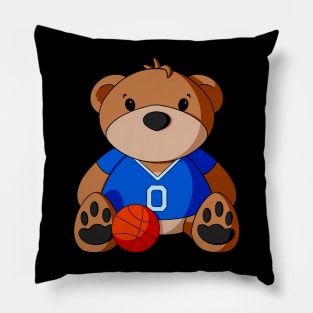 Basketball Player Teddy Bear Pillow