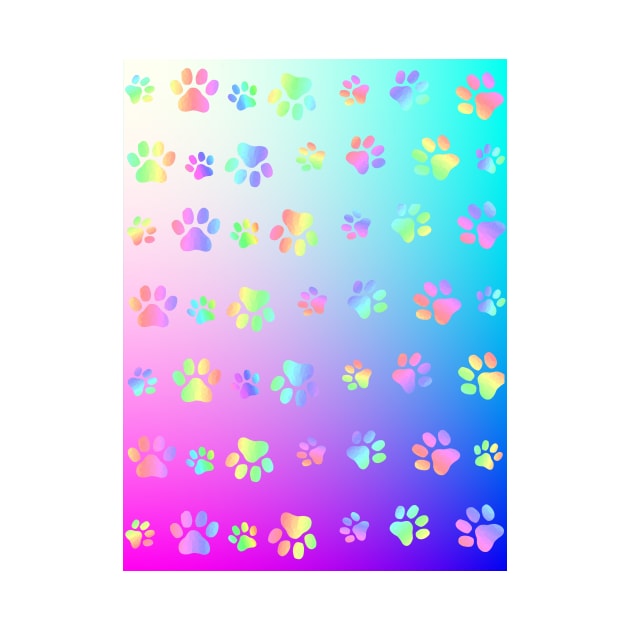 PAW Print Pattern by SartorisArt1