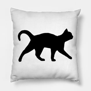 Black cat Pillow