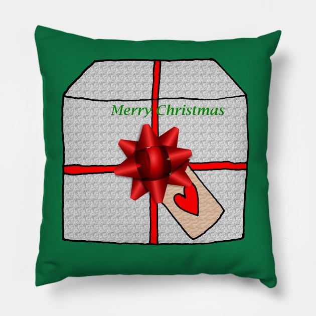 Christmas Gift 3 Pillow by jhsells98