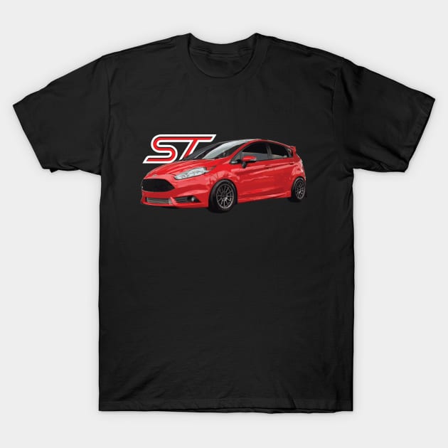 Fiesta ST ST180 Mk7 Race Red Hot hatch