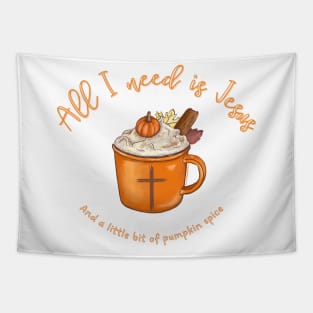 Pumpkin Spice Tapestry