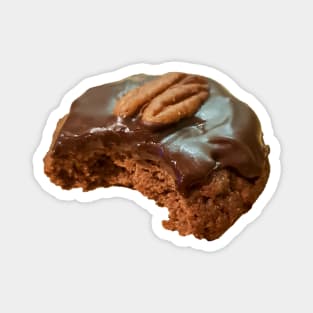 Sweet Food Glazed Chocolate Cookie Magnet