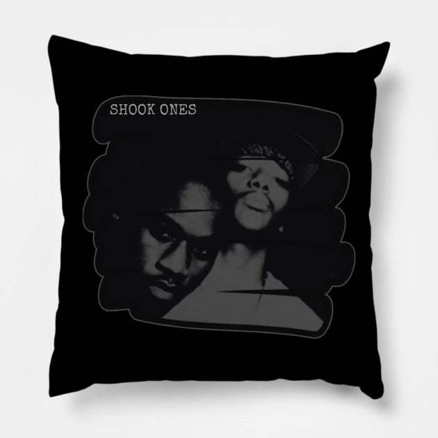 shook ones : mobb depp Pillow by valentinewords