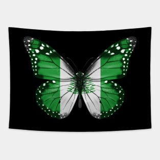 Norfolk Islander Flag  Butterfly - Gift for Norfolk Islander From Norfolk Island Tapestry