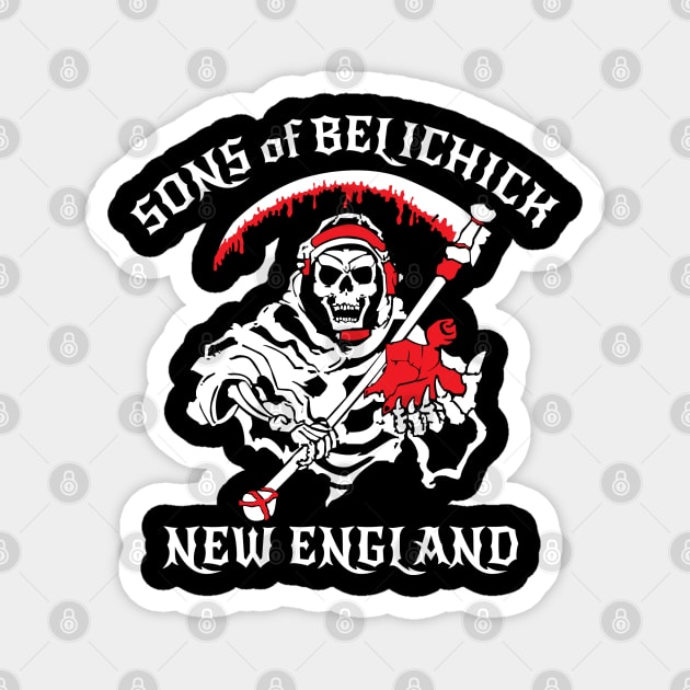 Sons of Belichick Magnet by wickeddecent