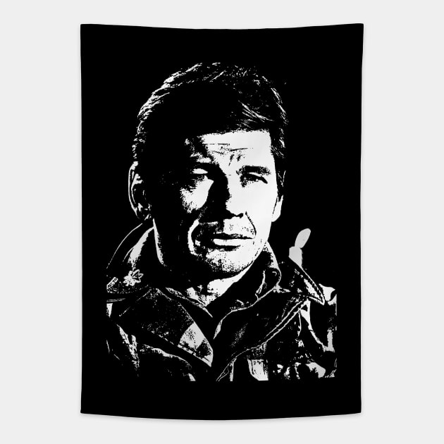 Charles Bronson Tapestry by GloopTrekker