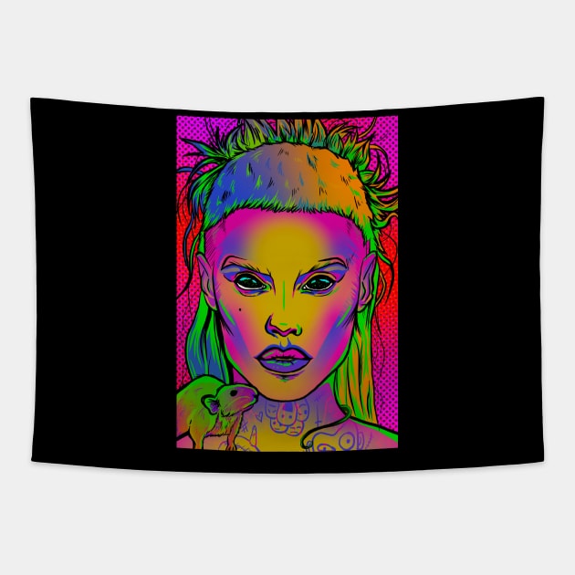 Yolandi Tapestry by BadAsh