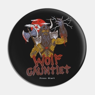 Wolf Gauntlet Pin