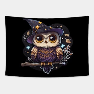 Owl Witch Tapestry