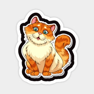 CAT CARTOON CHARACTER Magnet