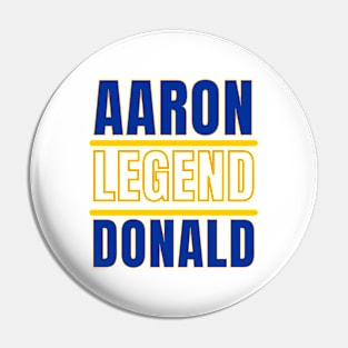 AARON LEGEND DONALD Pin