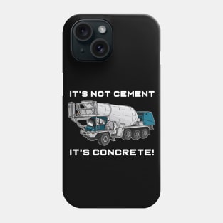 Concrete Truck Phone Case