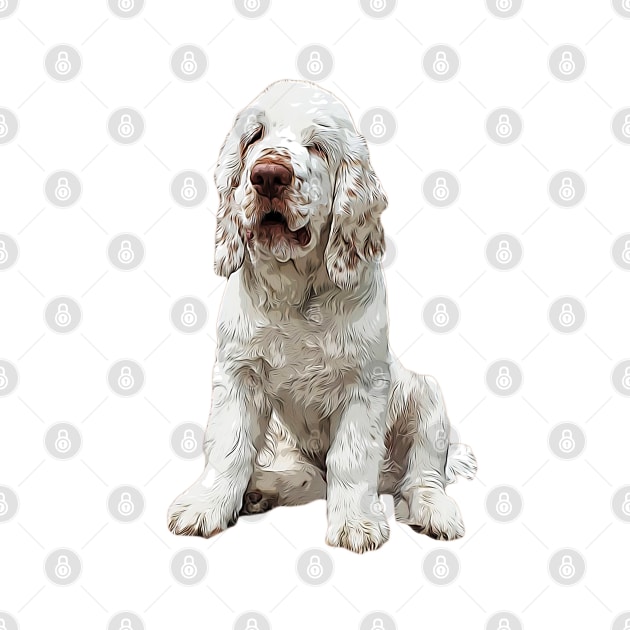 Clumber Spaniel Love that face! by ElegantCat