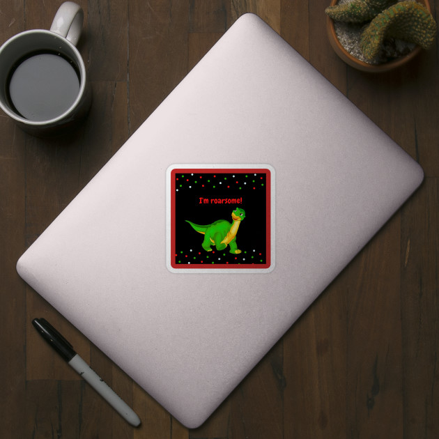 I Am Roarsome Dinosaur Graphic by Frizz and Forge Design