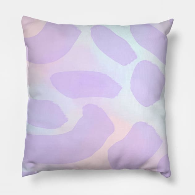 Pastel Disco Print Pillow by AlexandraStr