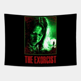 Staircase to Hell The Exorcists Haunting Fashion Tapestry