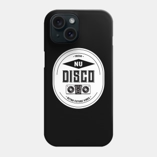 FRESH NU DISCO (black) Phone Case