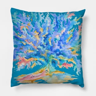 Rainbow Coral Pillow