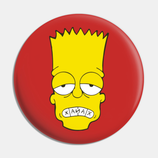 Barred Simpson Bart Simpson Xanax Bar Xanbar Mouth Bart Simpson Pin Teepublic Check out inspiring examples of bartsimpson artwork on deviantart, and get inspired by our community of talented artists. barred simpson bart simpson xanax bar xanbar mouth