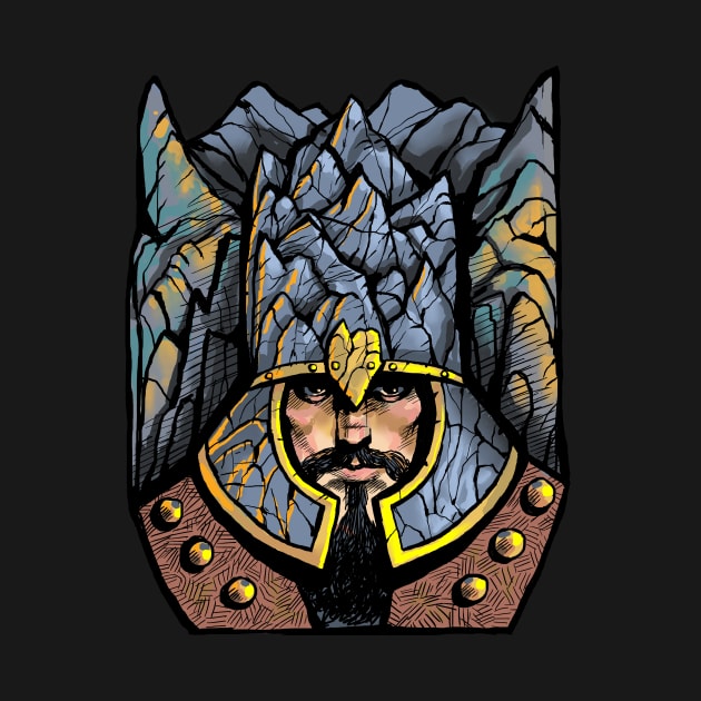 Dwarven mountains by Cohort shirts