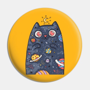 cute cat universe Pin