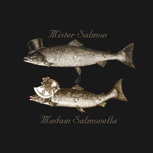 Fishy Humor, Salmon by cartogram