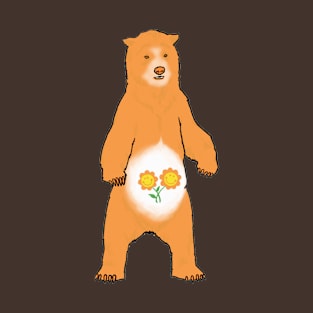 Grizzly Friend Bear T-Shirt