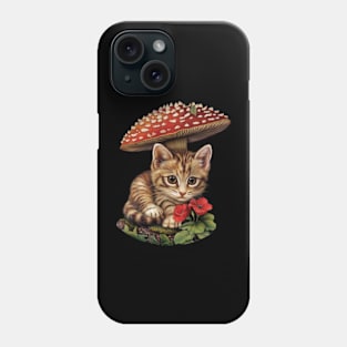 Visualize The Cottagecore Aesthetic Cat Garden Phone Case