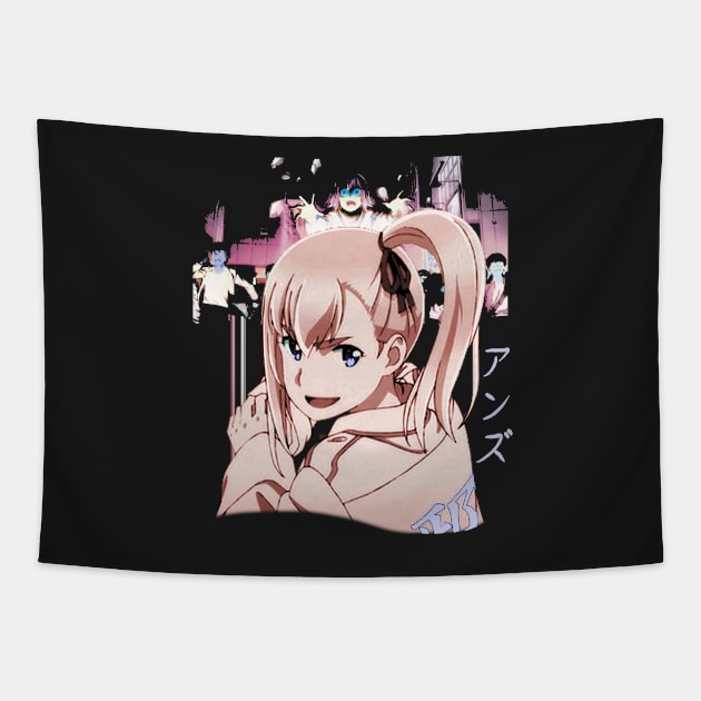 Hinamatsuri ''ANZU'' V2 Tapestry by riventis66