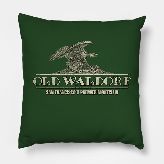 The Old Waldorf 1983 Pillow by JCD666