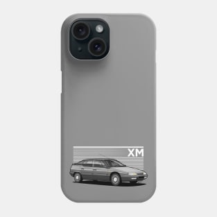 XM transparent illustration Phone Case