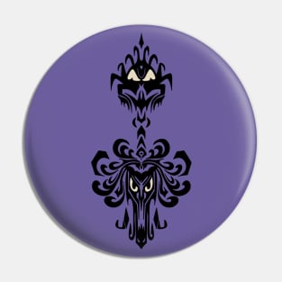 A Haunted Mansion Demon Wallpaper Pin