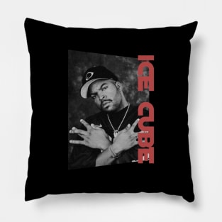 icecube - monochrome style Pillow