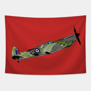 Spitfire aircraft Tapestry