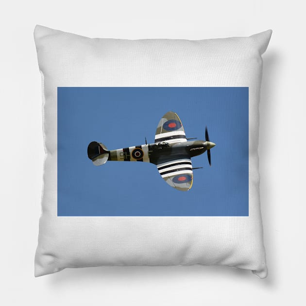 Supermarine Spitfire Pillow by CGJohnson