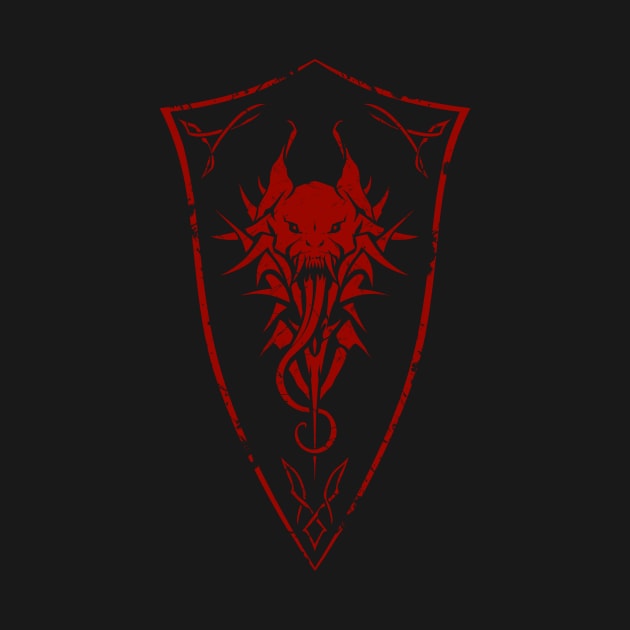 Demon Shield Logo by chriskar