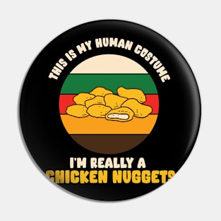 Chicken Nuggets Costume Pin